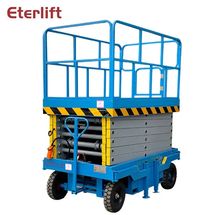 Mobilný hydraulický zdvíhací stôl