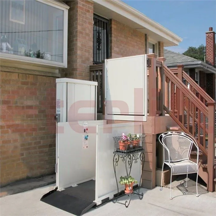 Výťah na verandu pre invalidný vozík