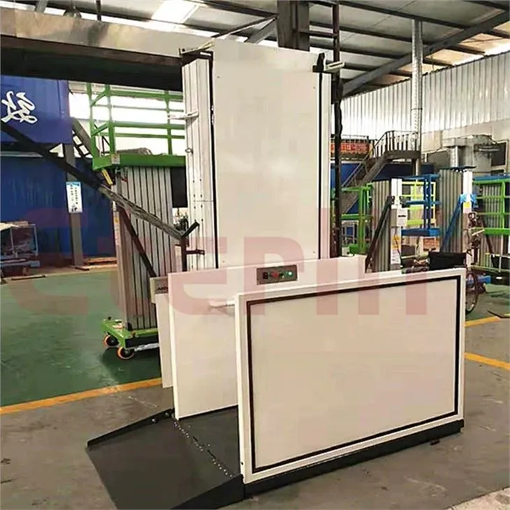 Obytné vertikálne plošinové plošiny