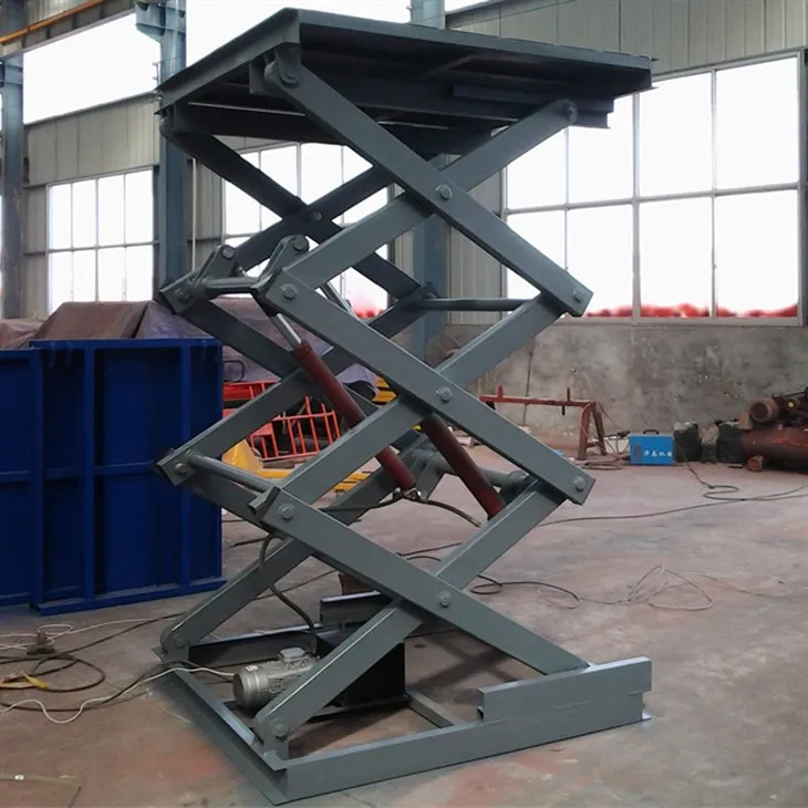 Elektrický hydraulický nožnicový zdvíhací stôl 2200 lbs