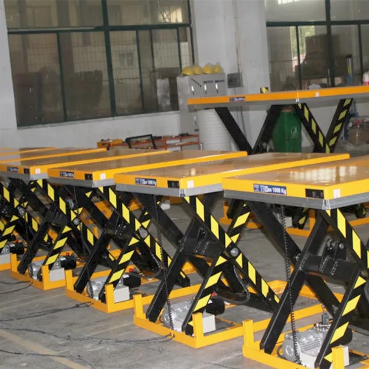 Stationary Hydraulic Scissor Lift Table
