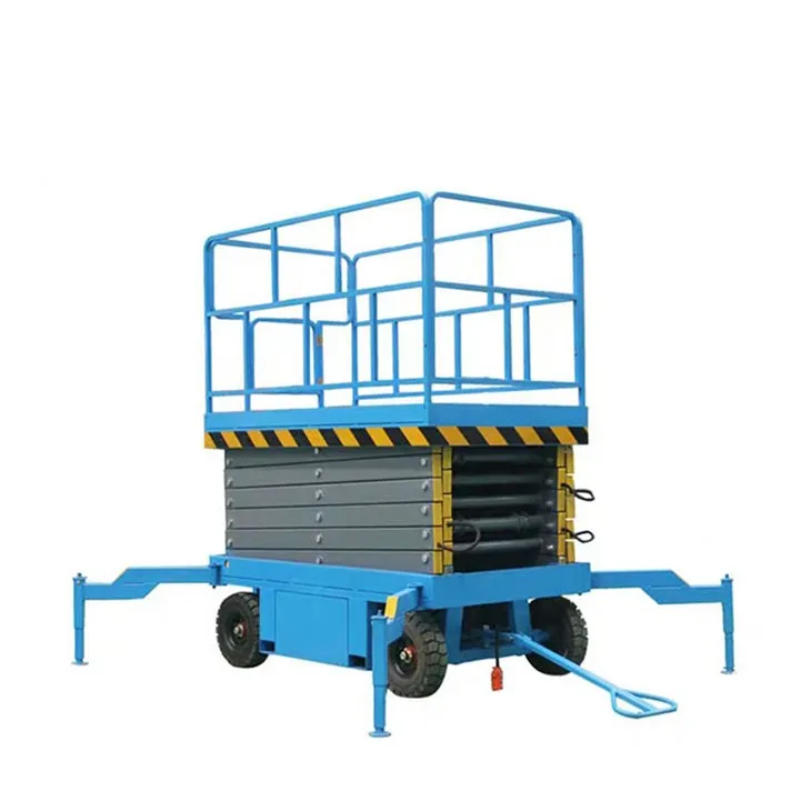 Letecká pracovná platforma s outiggermi