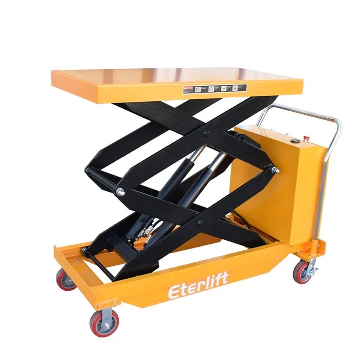 Mobile Electric Lift Tables Carts