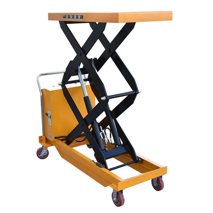 Motorizované nožnicové výťahové vozíky