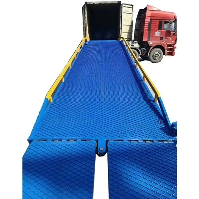 Prenosný vyrovnávač nakladacích dokov